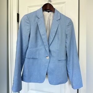 Express linen blazer